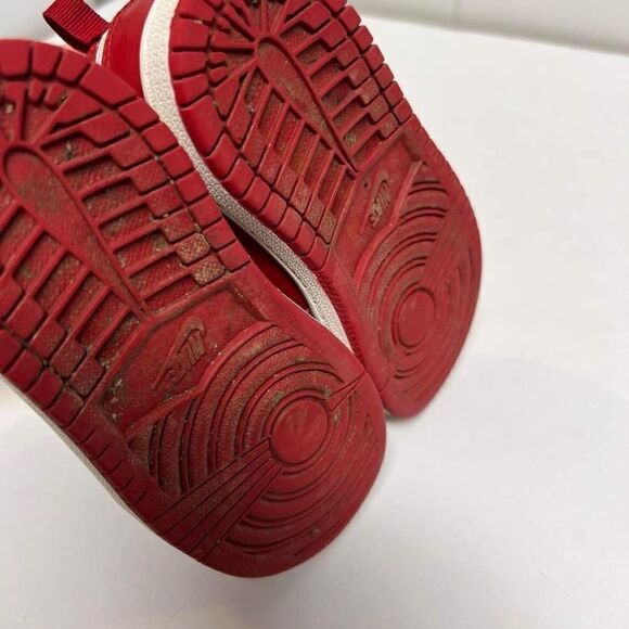 Nike Air Jordan 1 Mid BT Red Size 8C - Picture 9 of 9